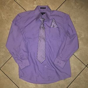 Enrich Rossini boys dress shirt set